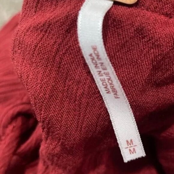 Free People Lille Maxi Dress | Rouge / Red | Size Medium | Flowy ~ Boho Halter - Picture 10 of 16